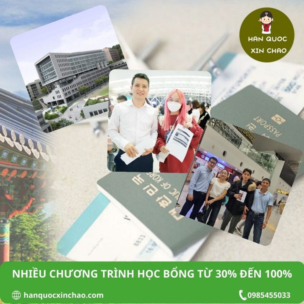 NHIỀU CHƯƠNG TRÌNH HỌC BỔNG TỪ 30% ĐẾN 100%