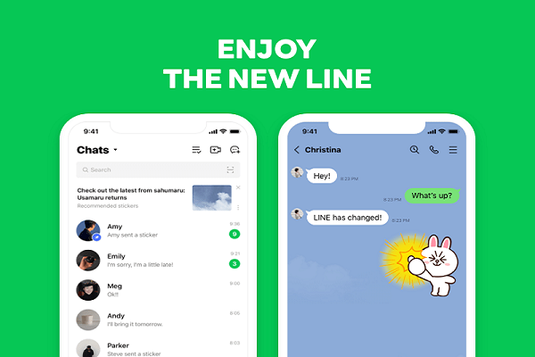 Line hiện đang là phần mềm chat được giới trẻ tại Hàn Quốc vô cùng yêu thích